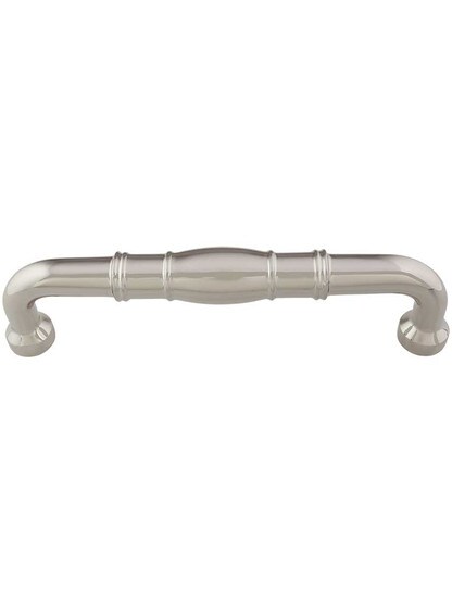 Normandy Cabinet Pull - 7 inch Center-to-Center in Polished Nickel.